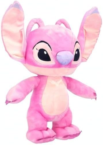 Kids Preferred Disney Baby Lilo & Stitch Angel Soft Huggable Stuffed Animal Cute Plush Toy for Toddler Boys and Girls, Gift for Kids, Pink Angle 16 Inches