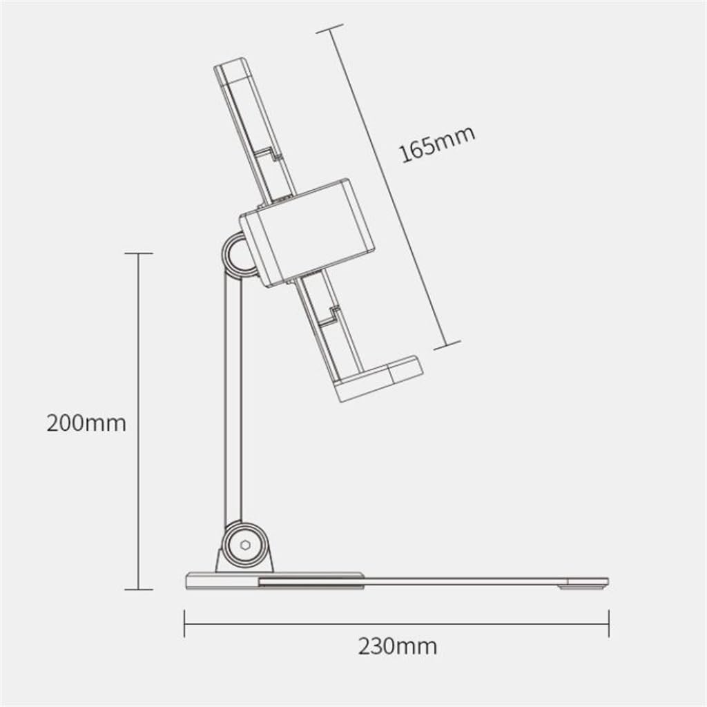 Multifunctional Portable Lifting Reading Frame, Fixed Desk, Flat Metal Support