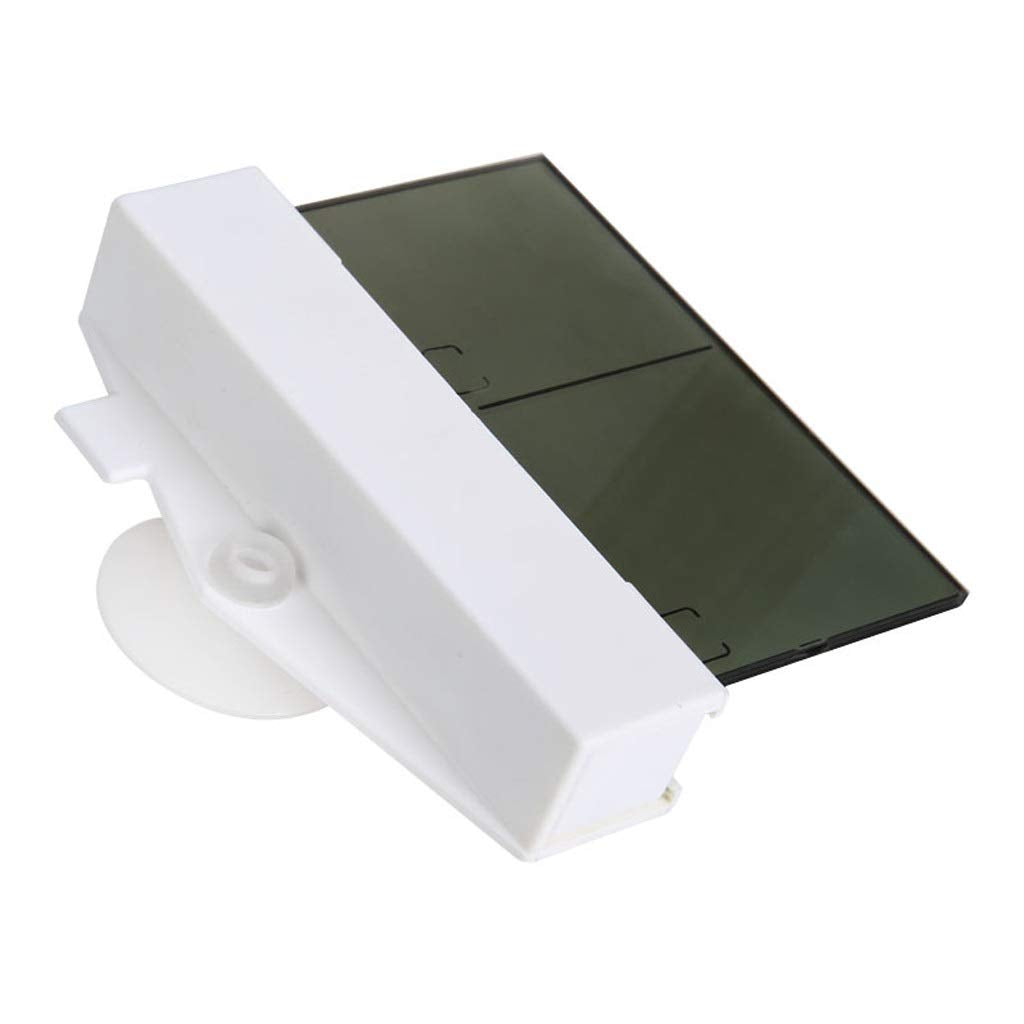 LCD Digital Window Indoor/Outdoor Thermometer/Hydrometer with Suction Cup and Adhesive Tape for Easy Mounting