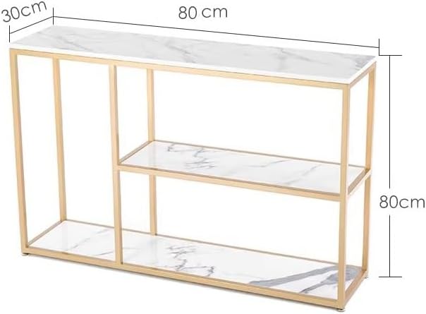 Sofa Tables Modern Wooden Console Table，(en:Entryway Table Console Table with 3 Tier Shelf, Narrow Sofa Table Small Bookshelf Hallway Table, 31.5"x11.8"x31.5" (Color : Black 1)")