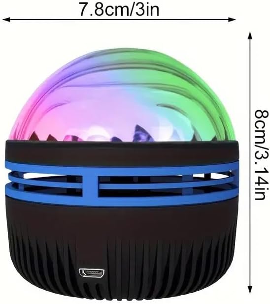 Igni Aurora Lights Projector, Northern Light Projector with Remote Control, Night Light Projector, for Gaming Room/Bedroom/Ceiling/Party