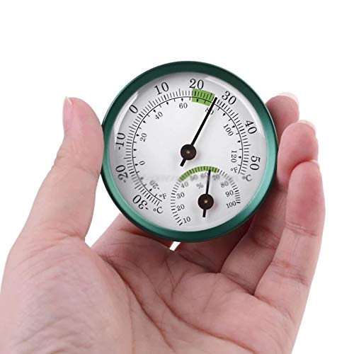 Household Wall Mount Thermometer Hygrometer Mechanical no Battery Mini Temperature Humidity Meter Gauge