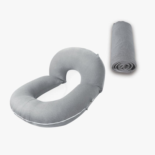 INSEN Reading Pillow Cover, Cooling Tencel, Rock Grey (Cooling Tencel-Rock Gray)