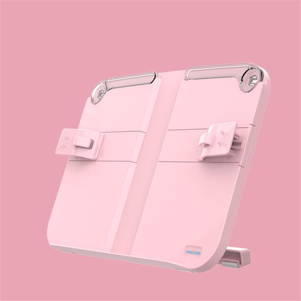 Reading Rack Student Opening Season Portable Adjustable Angle Clip Book Stand(Black-JoJo's Bizarre Adventure1)