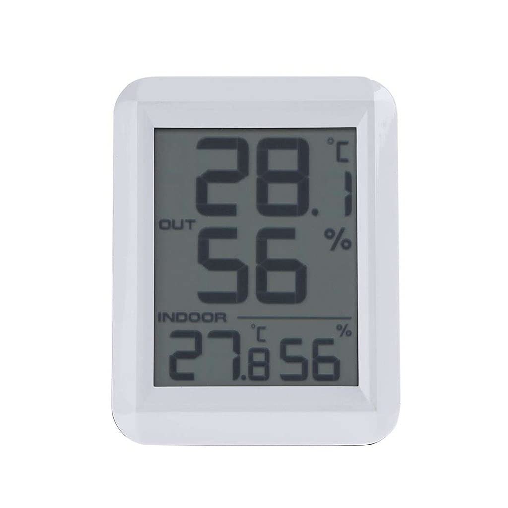 Home Station Indoor/Outdoor Hygrometer Electronic Temperature Humidity Meter Digital Thermometer Weather Testing Tools