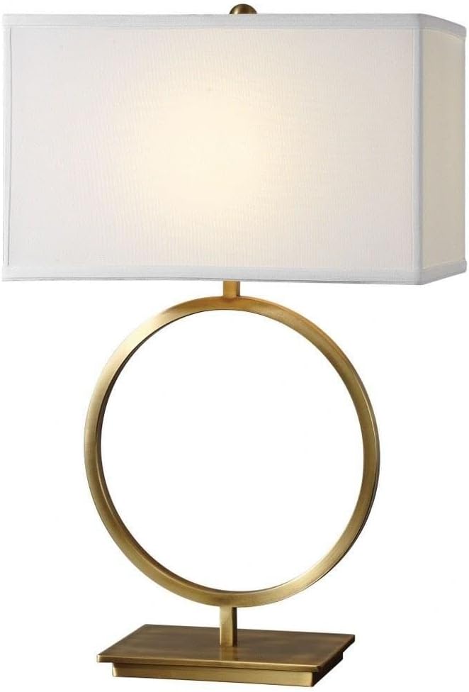 Uttermost Duara - 1 Light Table Lamp - 18.5 inches Wide by 9.5 inches deep
