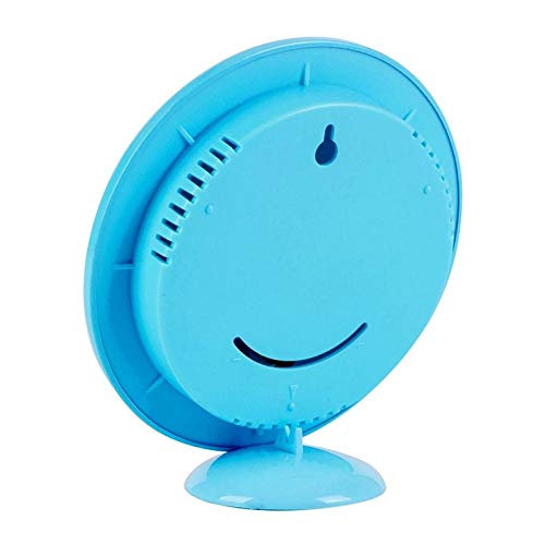 Kid's Room Thermo-Hygrometer Mechanical Induction Element no Need Battery Temperature and Humidity Meter(Blue)