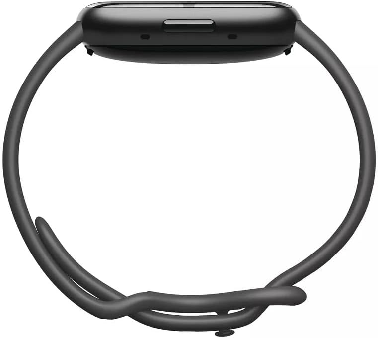 Fitbit Sense 2 Advanced Health and Fitness Smartwatch with Tools to Manage Stress and Sleep, ECG App, SpO2, 24/7 Heart Rate and GPS, Shadow Grey/Graphite, One Size (S & L Bands Included)