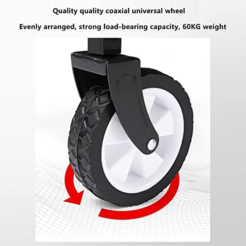 Trolleys, Foldigarden Wagon Trolley,Outdoor Campicart,The Maximum Load is 60Kg,360° Universal Wheel,Easy to Fold,Suitable for Outdoor,Camping/Red