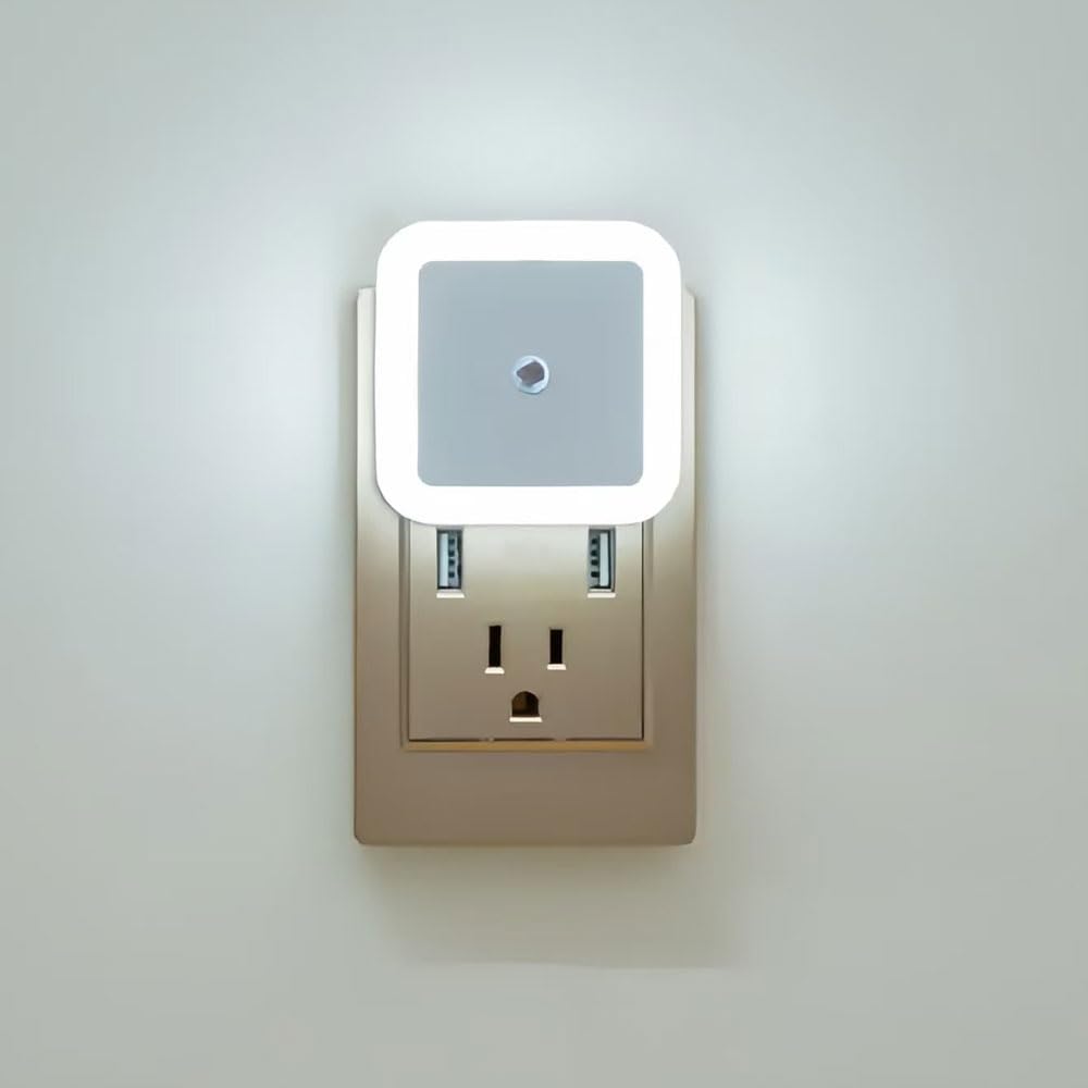 LED Plug and Play Night Light Portable Light Control Induction Sleep Light Bedroom Living Room Dining Room Study Eye Protection Night Light