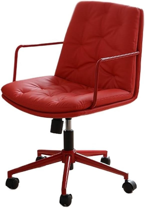 Computer Chair with Adjustable Height, rotatable Dressing Table, Makeup, and Minimalist Office(D)