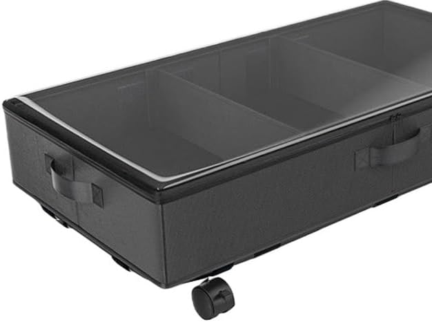 Underbed storage box for household use Under the bed, organize clothes, books, cloth covers, floor storage shelves
