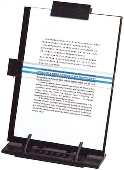 Metal Adjustable Computer Document Holder Book Rack Stand Reading Typing Frame Bookends Recipe Shelf Folding Organizer