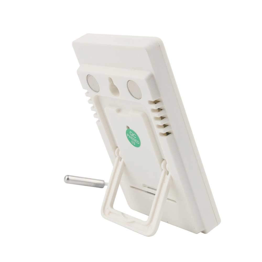 Digital Thermometer Hygrometer Indoor Outdoor Temperature Humidity Meter C/F LCD Display Sensor Probe Weather Station