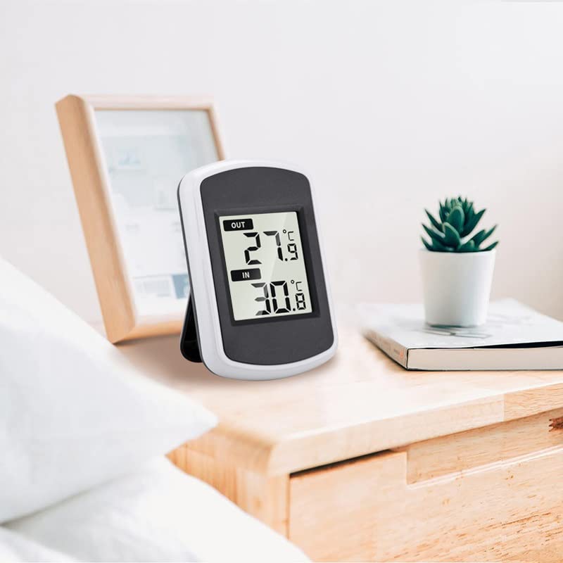 Indoor and Outdoor Thermometer Greenhouse Wall Hanging Electronic Household Digital Display