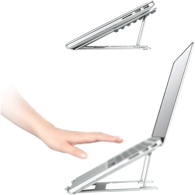 Portable Laptop Stand Aluminum Alloy 6-Speed Adjustable Computer