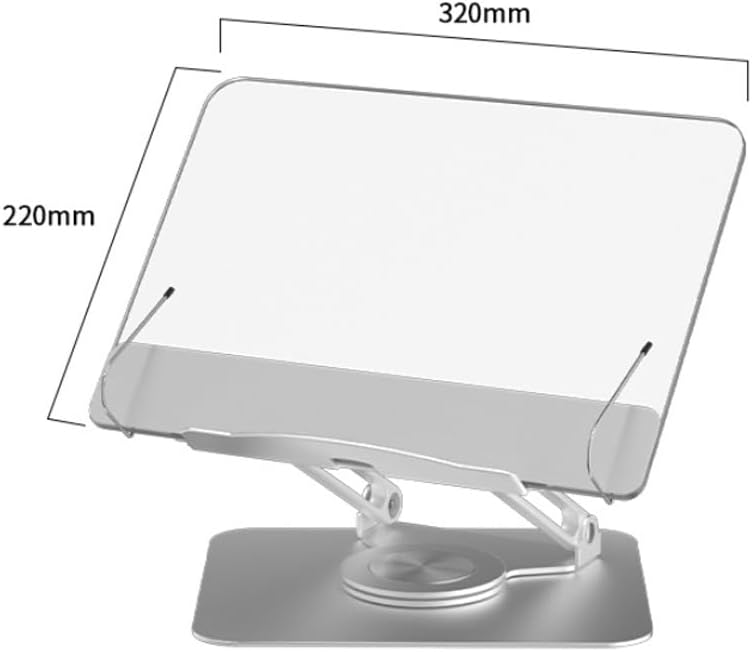 360 Degree Rotating Reading Stand with Foldable Rotation