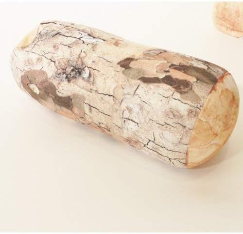 Kikkerland Platanus Log Head Rest Micro Bead Novelty Neck Leg Pillow