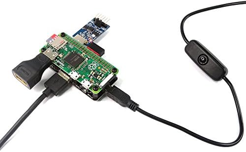 4-Port Stackable USB Hub HAT for Raspberry Pi Zero V1.3 (with Camera Connector) and Pi Zero W /2W (with Bluetooth & WiFi)