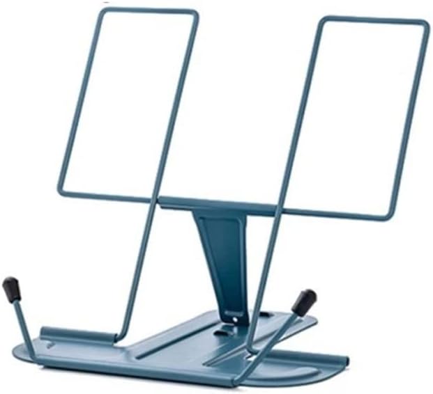 Iron Reading Rack Multifunctional Adjustable Bookshelf Portable Folding Practical Desk Accessories