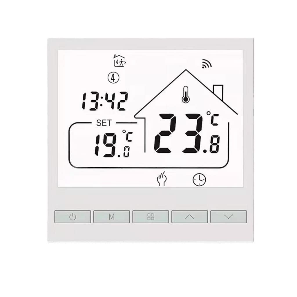 Tuya Smart Home Floor Thermostat Control Warm Underfloor Heating Temperature Regulator 220V