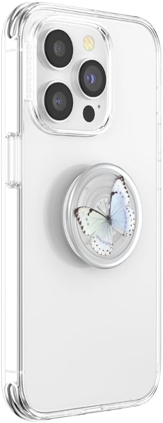 PopSockets Adhesive Phone Grip, Holder, Phone Stand, Butterfly - Whisper Moth