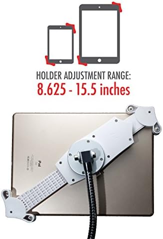 CTA Digital Heavy-Duty Gooseneck Floor Stand for iPad/Tablet (CTAPADHFS)(PAD-HFS)