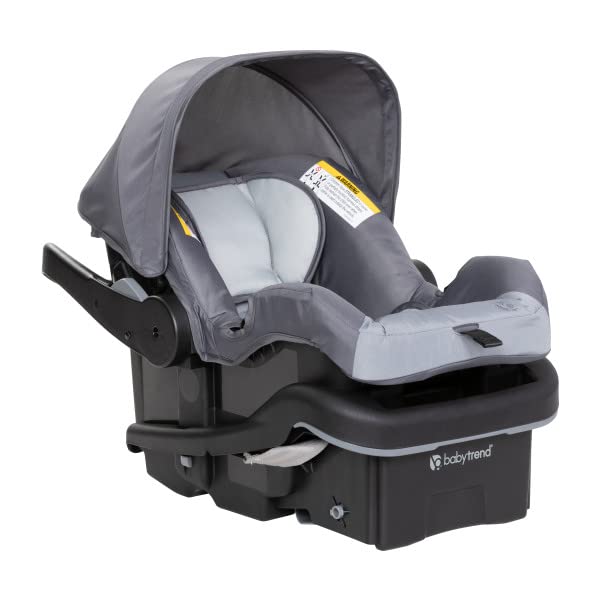 Baby Trend EZ-Lift™ Plus Infant Car Seat, Ultra Grey – Newborn Comfort Padding, Lightweight Carry Build, Adjustable Harness System