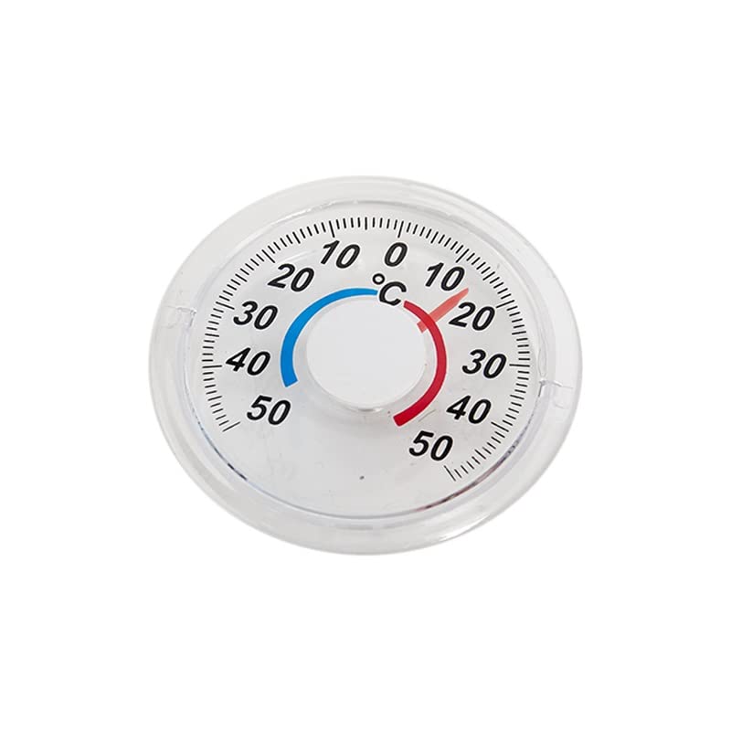 Round Plastic Door and Window Thermometer Outdoor Pointer Type Cold and Heat Watch