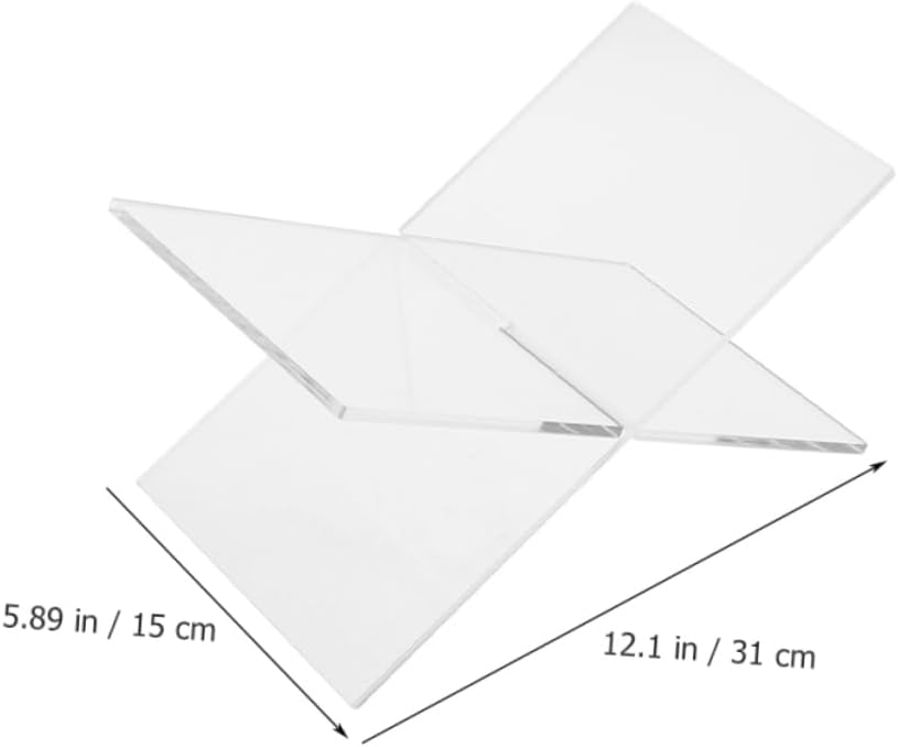 PRETYZOOM Book Holder Stand Multi-Function Easel Stand for Display Newspapers Cookbooks