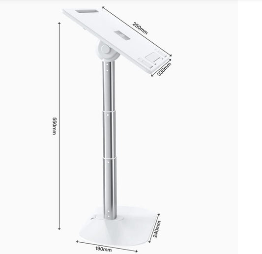 Lifting and Landing Multi-Functional Floor-to-Ceiling Adjustable Reading Rack Disassembly and Storage Stand