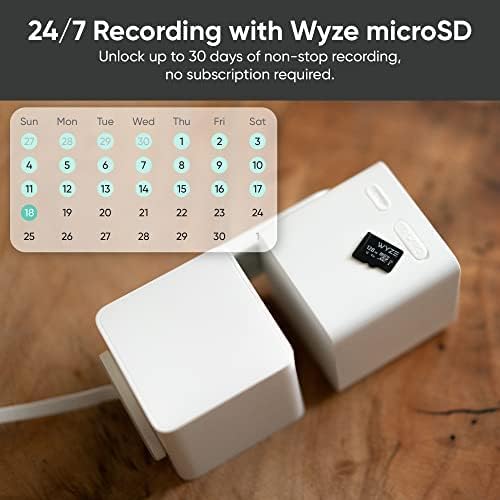 WYZE Cam Pan v3 Indoor/Outdoor IP65 1080P 360° Pan/Tilt/Zoom WiFi Smart Home Security Camera, Motion Tracking for Baby/Pet, Color Night Vision, Works with Alexa & Google, Free Expert Setup (Renewed)