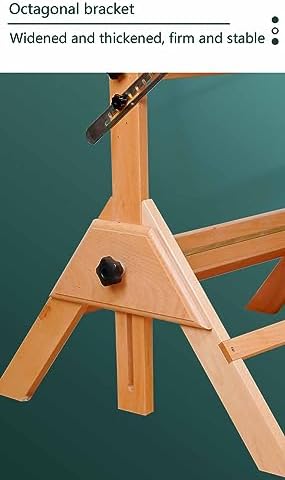 Drawing Tilting Tablet,Drafting Table,Solid Wood Drafting Table Writing Desk Studio Desk,Art Craft Table with Adjustable Height and Tiltable Tabletop for Artwork, Graphic Design, Reading