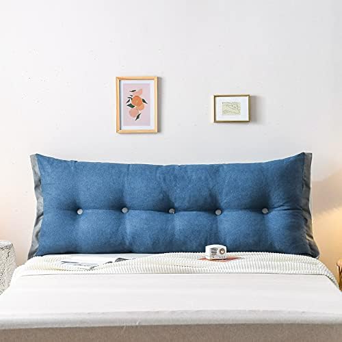 Headboard Back Cushion, Triangular Reading Pillow Back Support Pillow Rest Pillow Large Triangle Back Cushion Pillow daybed Sofa Bed Office Chair (Color : H, Size : 200x60cm(79x24inch))