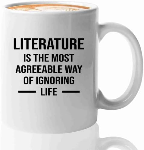 Book Lover Coffee Mug 11oz White -literature - Book Lovers Gifts Book Reader Gifts Book Club Gifts Book Reading Cup Reading Gifts