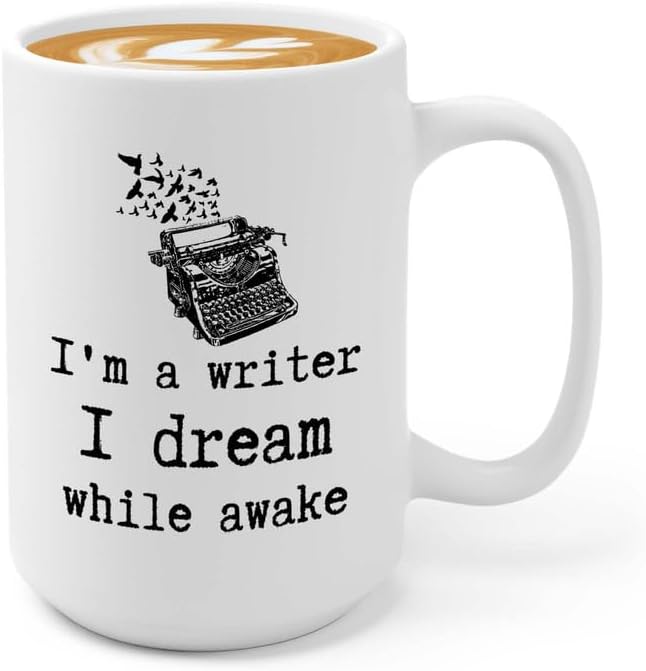 Writer Coffee Mug 15oz White - I'm a Writer B - Funny Author Gift To Book Lover Bookish Bookworm Writing Sarcasm Poetry Novelist Journalist