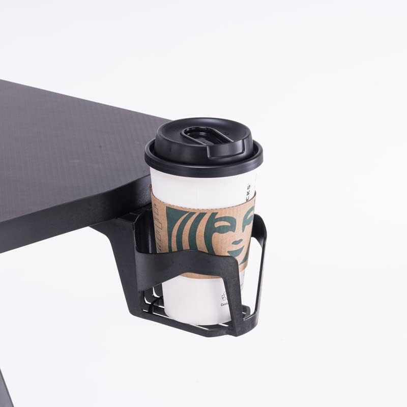 Gaming Drink Cup and Headphone Holder,Anti-Spilling Cup-Holster and Microphone Hook for Table Desk Side Bottle