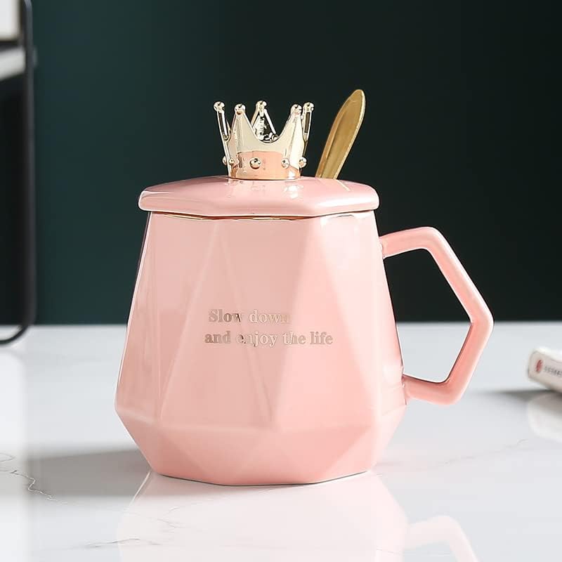 Coffee Warmer for Desk with Mug Set. Women's Day Valentines Morther's Day Birthday Gifts for Woman. Cup Warmer with Automatic Shut Off, Drink Warmer for Cocoa, Tea, Milk. (Pink)