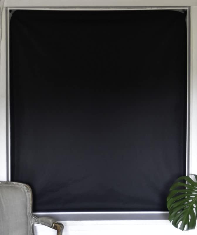 Easynight 100% Blackout Shade for Home and Travel, Includes Suction Cups, Large, Make Any Size and Shape Up to 78x57 Inches, No Drill, Easy to Use Temporary Or Permanent for Home Travel Office