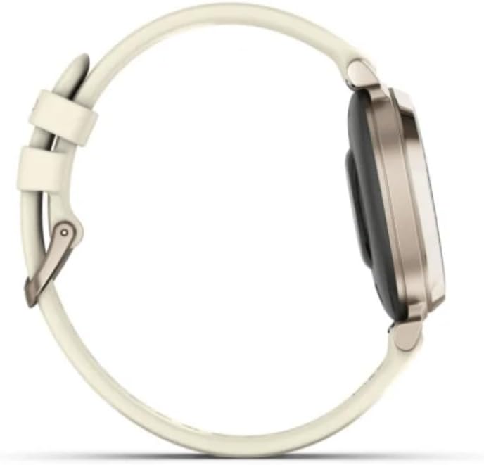 Garmin Lily 2, Small and Stylish Smartwatch, Hidden Display, Patterned Lens, Up to 5 Days Battery Life, Coconut