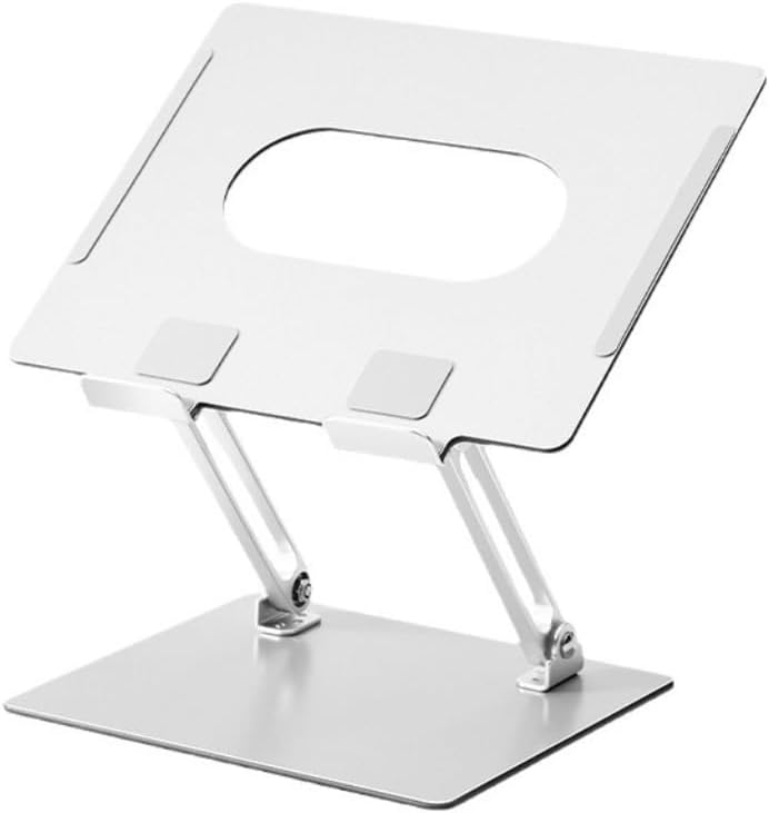 Laptop Stand Made of Aluminum Alloy, Suspended and Foldable Elevated Desktop