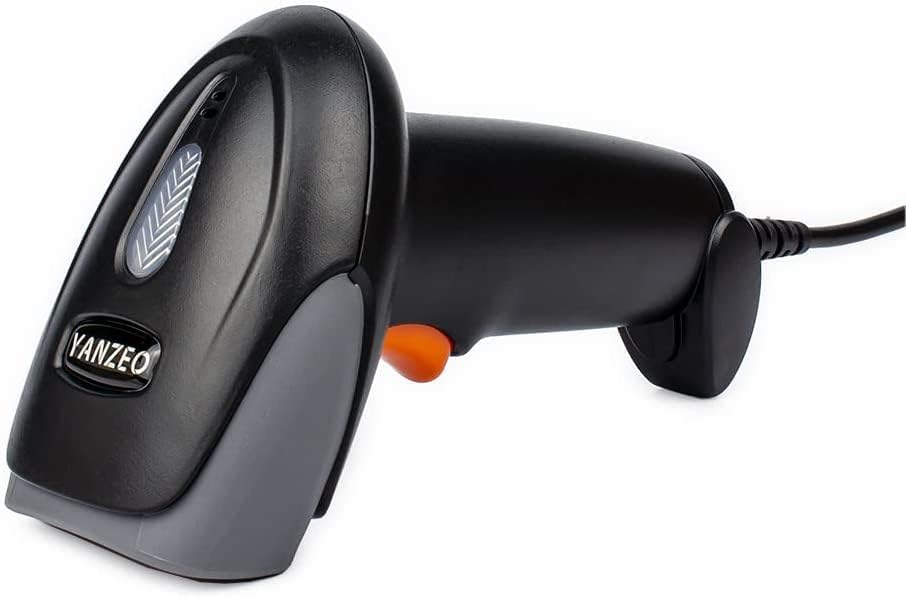 YANZEO USB Barcode Scanner,CCD Barcode Scanner for Computer - Plug and Play Fast & Accurate Scanning,for Books,Office, Warehouse,Store (L1100 CCD)