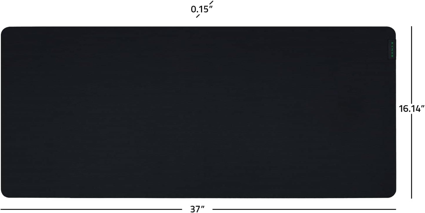 Razer Gigantus V2 Cloth Gaming Mouse Pad (XXL): Thick, High-Density Foam - Non-Slip Base - Classic Black