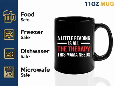 Book Lover Coffee Mug 11oz Black -Little Reading - Book Club Gifts Book Lover Cup Book Reader Romance Reader Gifts Gift For Avid Reader