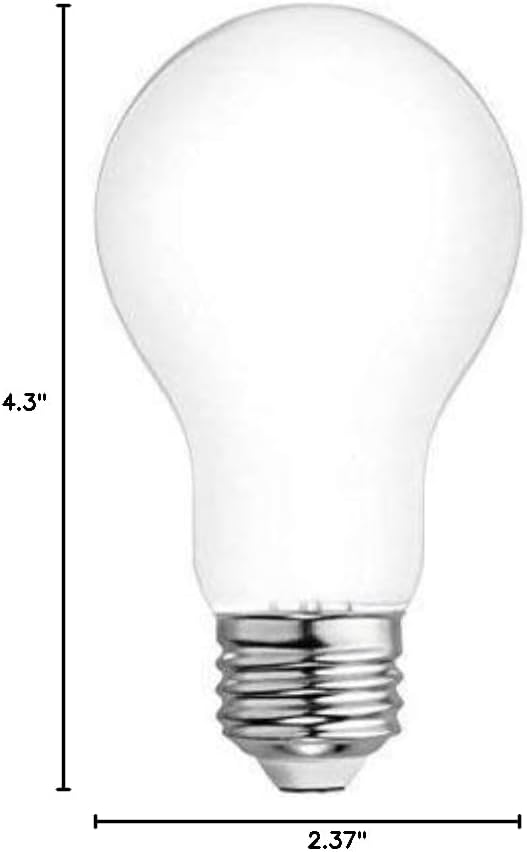 GE Refresh 60-Watt EQ A19 Daylight Dimmable LED Light Bulb (8-Pack)