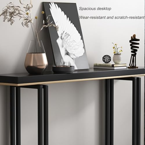 Sofa Tables Modern Wooden Console Table，Console Table for Entryway, Hallway Table/Bookshelf, Narrow Entryway Table, Narrow Sofa Table for Living Room, for Dining Room, Kitchen, Hallway, Cupb