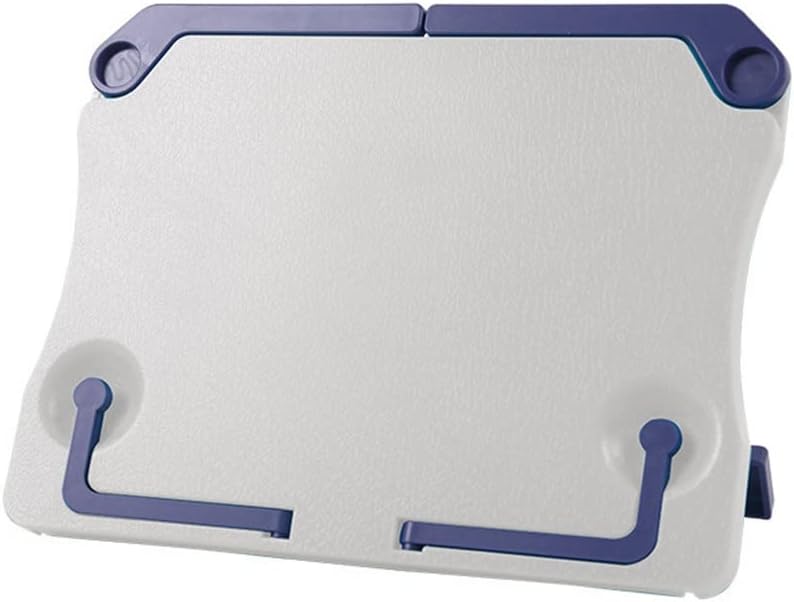 JSEIAJB Portable Reading Stand Books Recipe Shelf Folding Holder Cookbook Music Score Tablet(E)