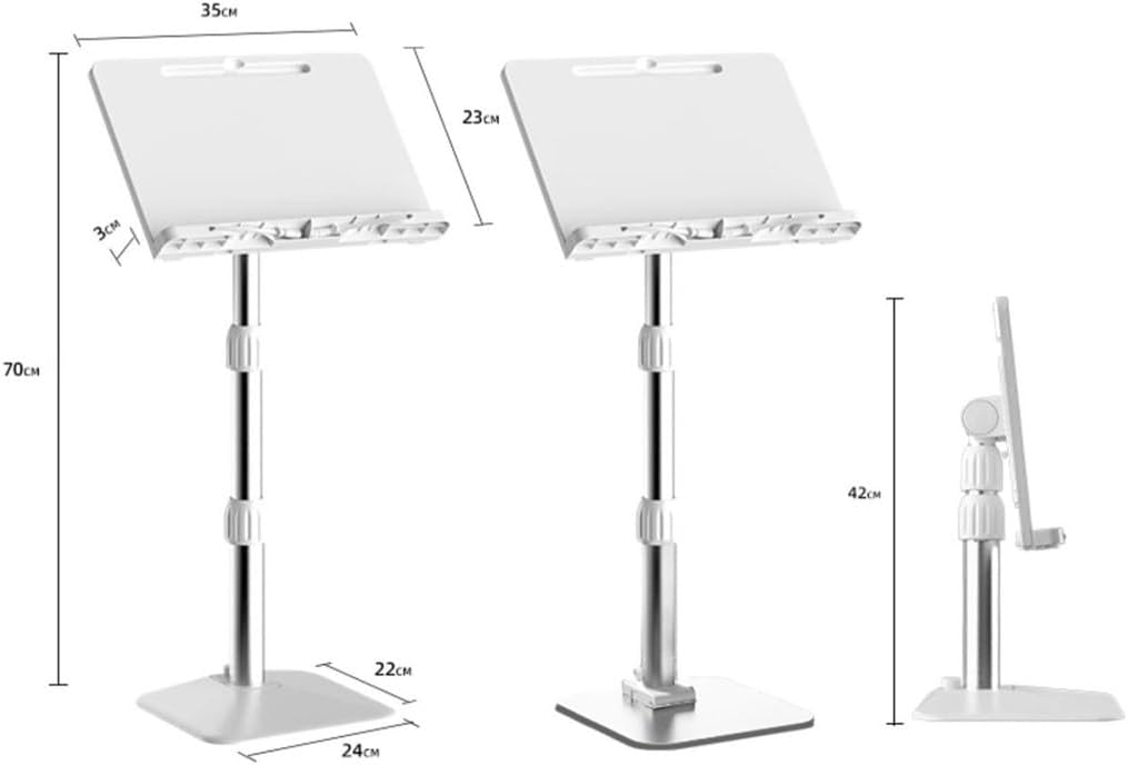 Reading Frame Multi-Function Floor Aluminum Alloy Bracket Three-Stage Lifting and Telescopic