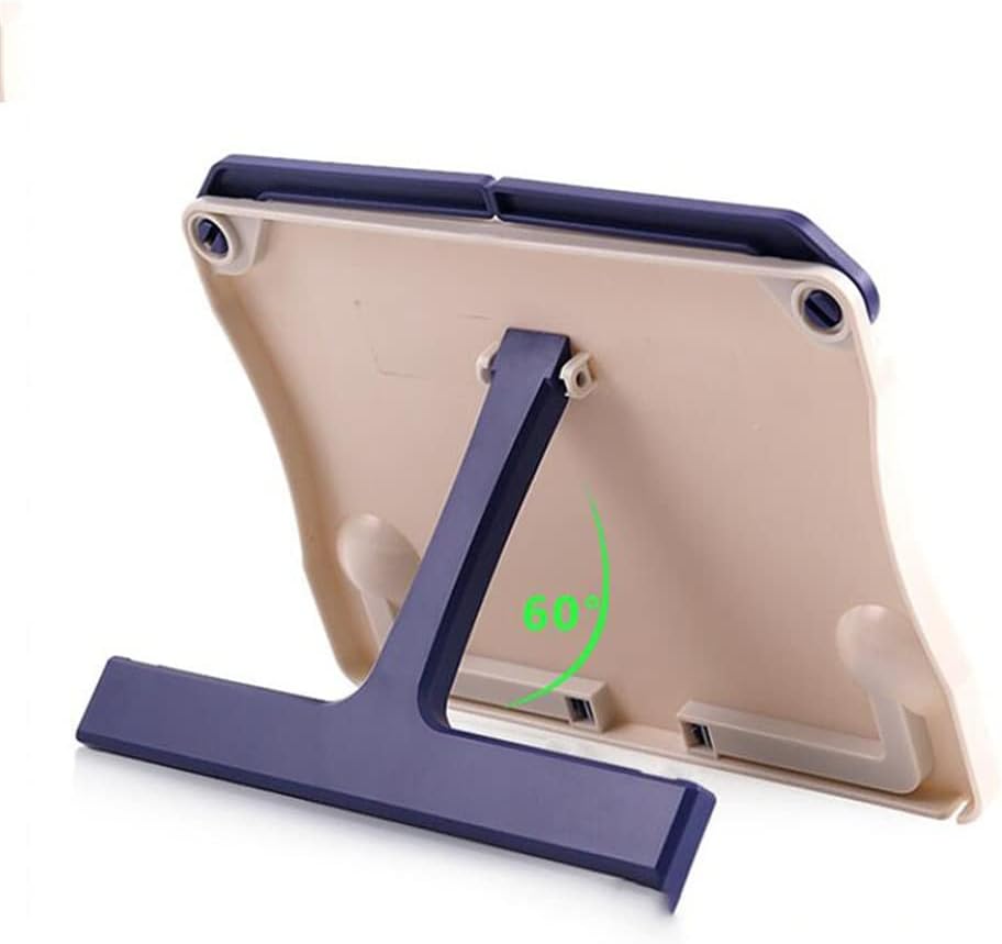 Portable Reading Stand Books Folding Holder Cookbook Organizer Bookend for Music Score Recipe Tablet(White-Dinosaur Doodle4)