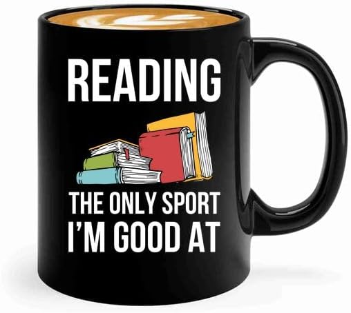 Book Lovers Coffee Mug 11oz Black -reading is like - Book Lovers Reader Nerd Introverts Bibliophile Librarian Author Novelist Bookish Book Club Gift